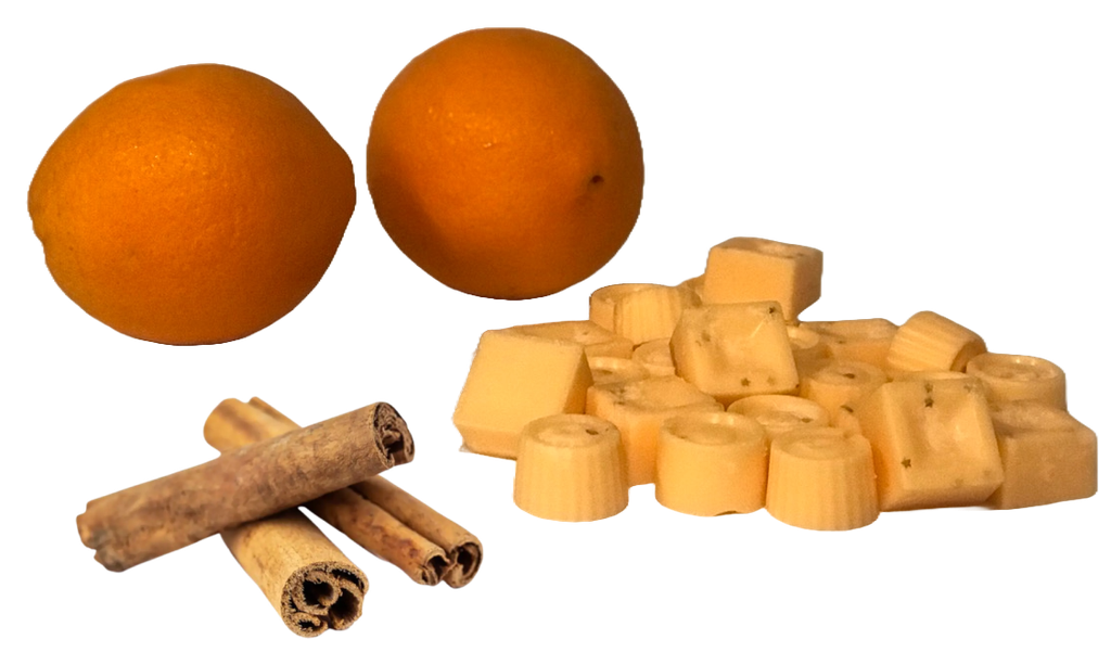 Wax Melts – Πορτοκάλι & Κανέλα 24τμχ