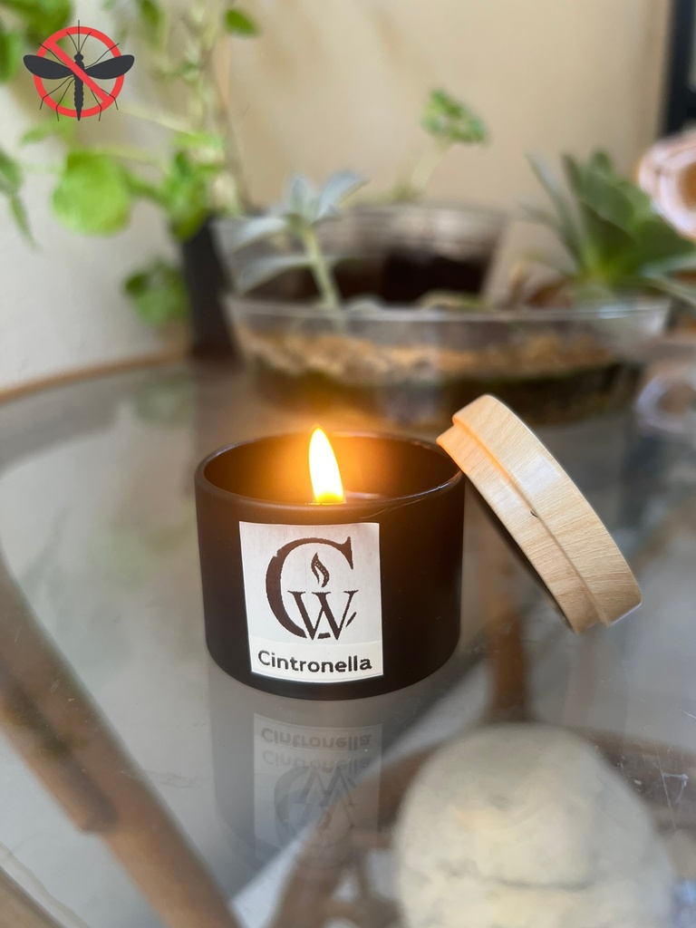 Αρωματικό κερί Palm Wax σε Μεταλλικό Δοχείο με Άρωμα Citronella 65ml