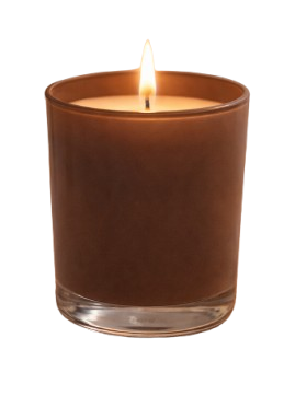 Αρωματικό Κερί Σόγιας σε Γυάλινο Καφέ Ποτήρι 220ml